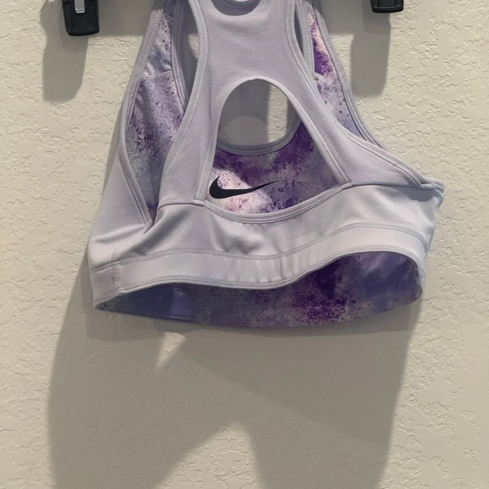 Nike Lavender and‎ Violet Reversible Sports Bra